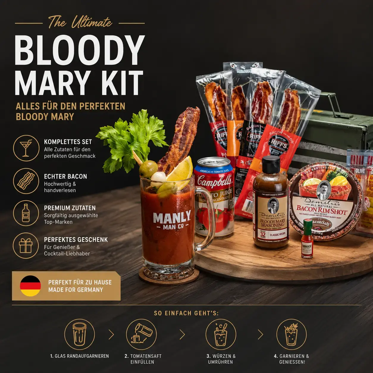 1 Bacon-Blutbad-Set – Ammo-Box – Bild 1