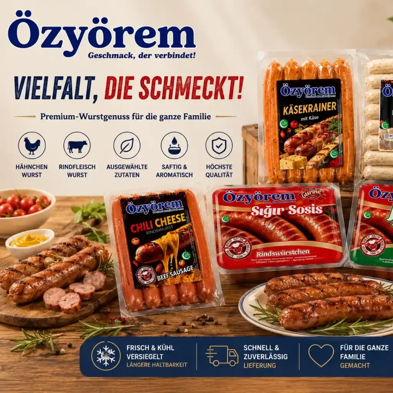 lofo Würstchen Mix Paket <br />(7 Lieblingssorten) – Bild 1